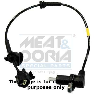 ABS-Hintersensor, zweiseitig
