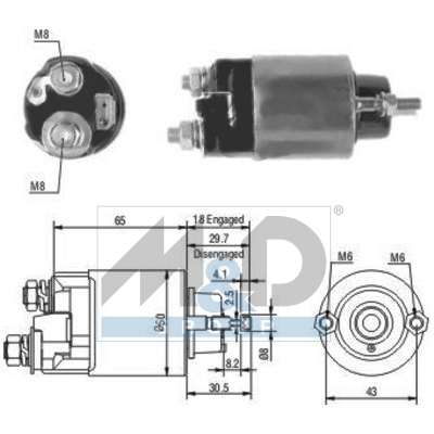 Magnetschalter, Starter