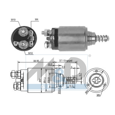 Magnetschalter, Starter