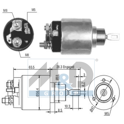Magnetschalter, Starter