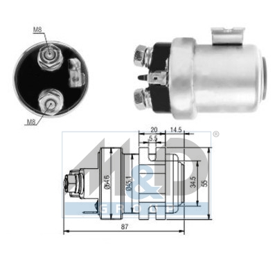 Magnetschalter, Starter