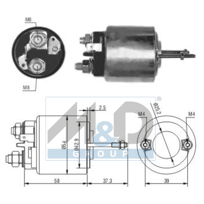 Magnetschalter, Starter