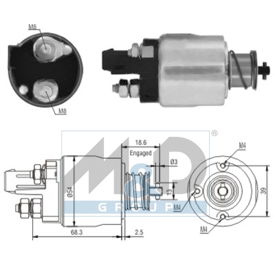 Magnetschalter, Starter