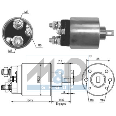 Magnetschalter, Starter