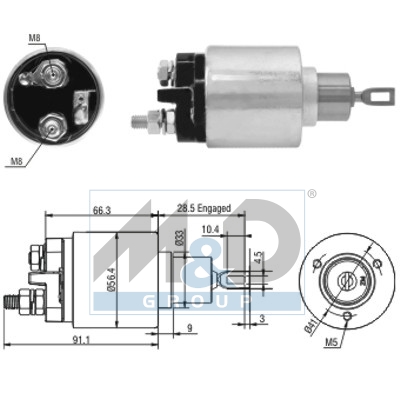 Magnetschalter, Starter