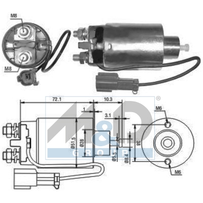 Magnetschalter, Starter