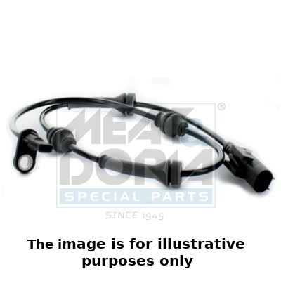 ABS-Hintersensor, zweiseitig