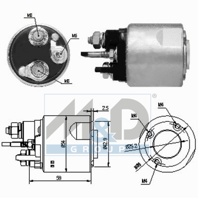 Magnetschalter, Starter