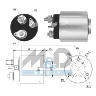 Magnetschalter, Starter