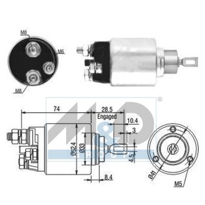 Magnetschalter, Starter