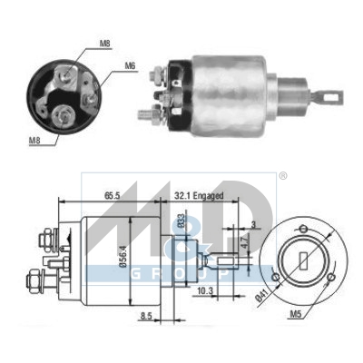 Magnetschalter, Starter