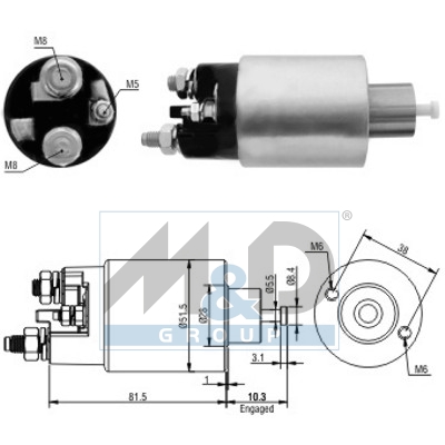 Magnetschalter, Starter