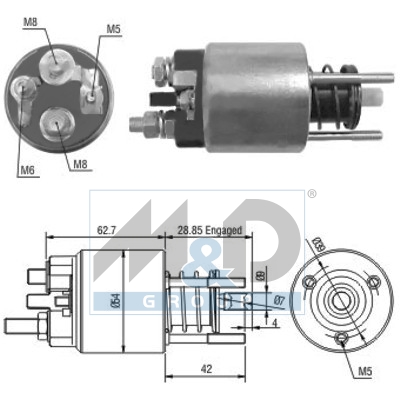 Magnetschalter, Starter