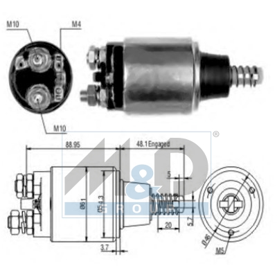 Magnetschalter, Starter
