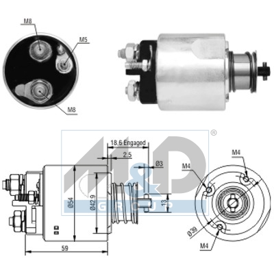 Magnetschalter, Starter