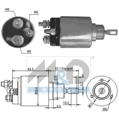 Magnetschalter, Starter