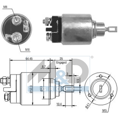 Magnetschalter, Starter