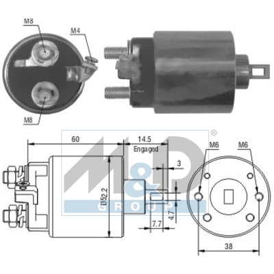 Magnetschalter, Starter