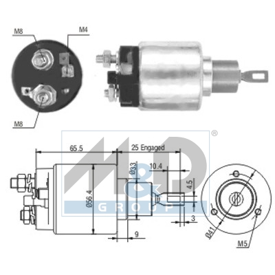 Magnetschalter, Starter