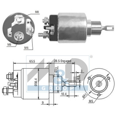 Magnetschalter, Starter