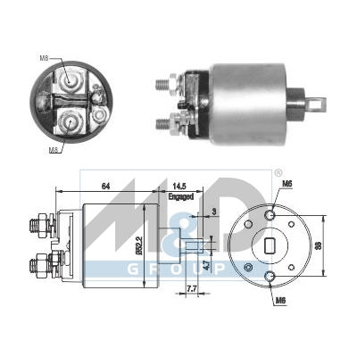 Magnetschalter, Starter