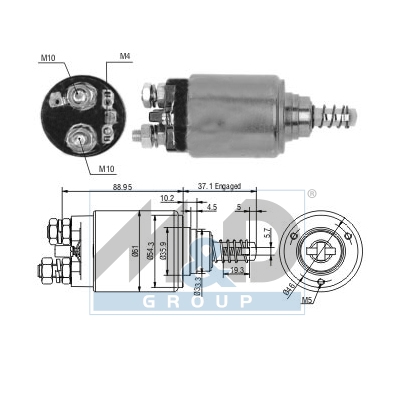 Magnetschalter, Starter