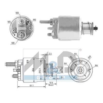 Magnetschalter, Starter
