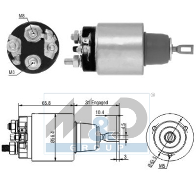 Magnetschalter, Starter