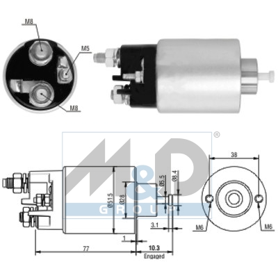 Magnetschalter, Starter