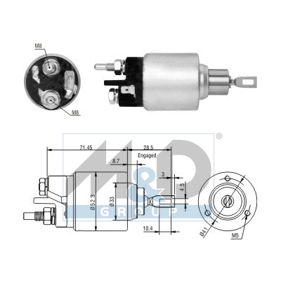 Magnetschalter, Starter