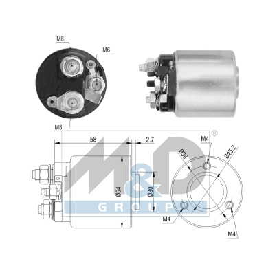 Magnetschalter, Starter