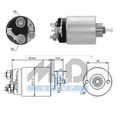 Magnetschalter, Starter