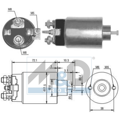 Magnetschalter, Starter