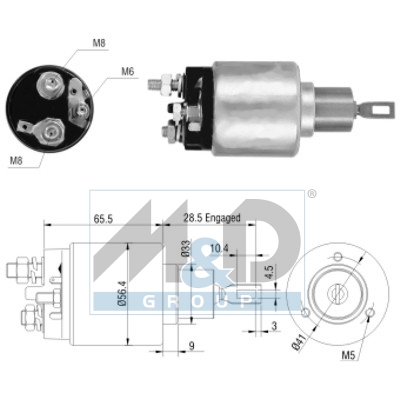 Magnetschalter, Starter