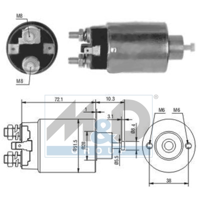 Magnetschalter, Starter