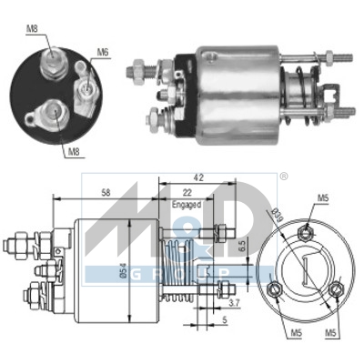Magnetschalter, Starter