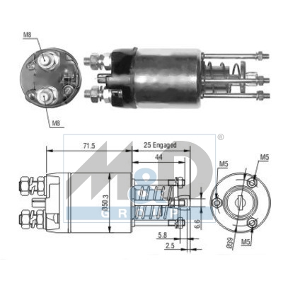 Magnetschalter, Starter