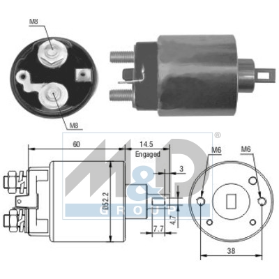 Magnetschalter, Starter