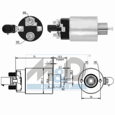 Magnetschalter, Starter