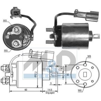 Magnetschalter, Starter