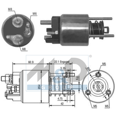 Magnetschalter, Starter