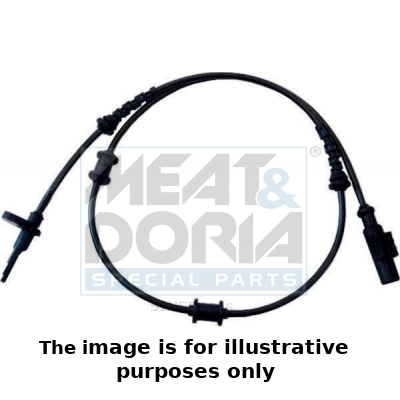 ABS-Hintersensor, zweiseitig