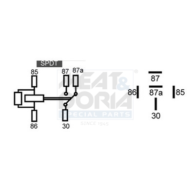 RELE 12V-30/20A 1 S.C.