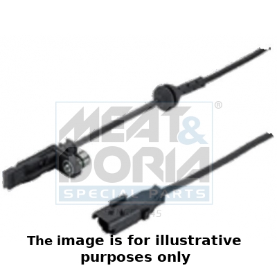 ABS-Hintersensor, zweiseitig