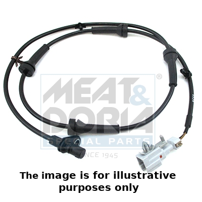 ABS-Hintersensor, zweiseitig