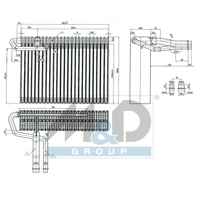 Verdampfer, Klimaanlage