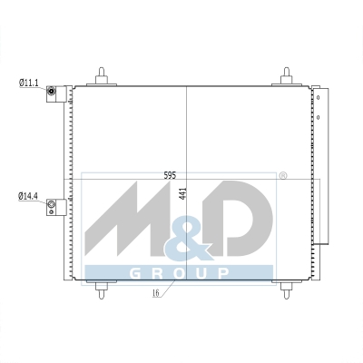Kondensator, Klimaanlage
