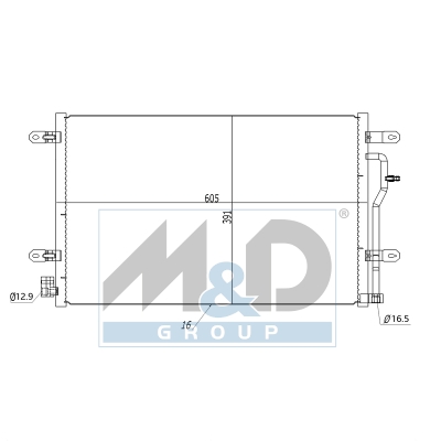 Kondensator, Klimaanlage