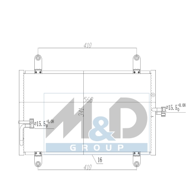 Kondensator, Klimaanlage