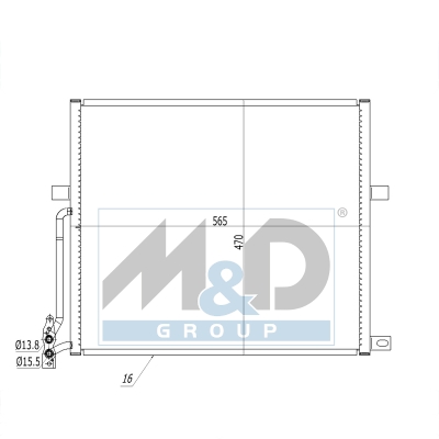 Kondensator, Klimaanlage